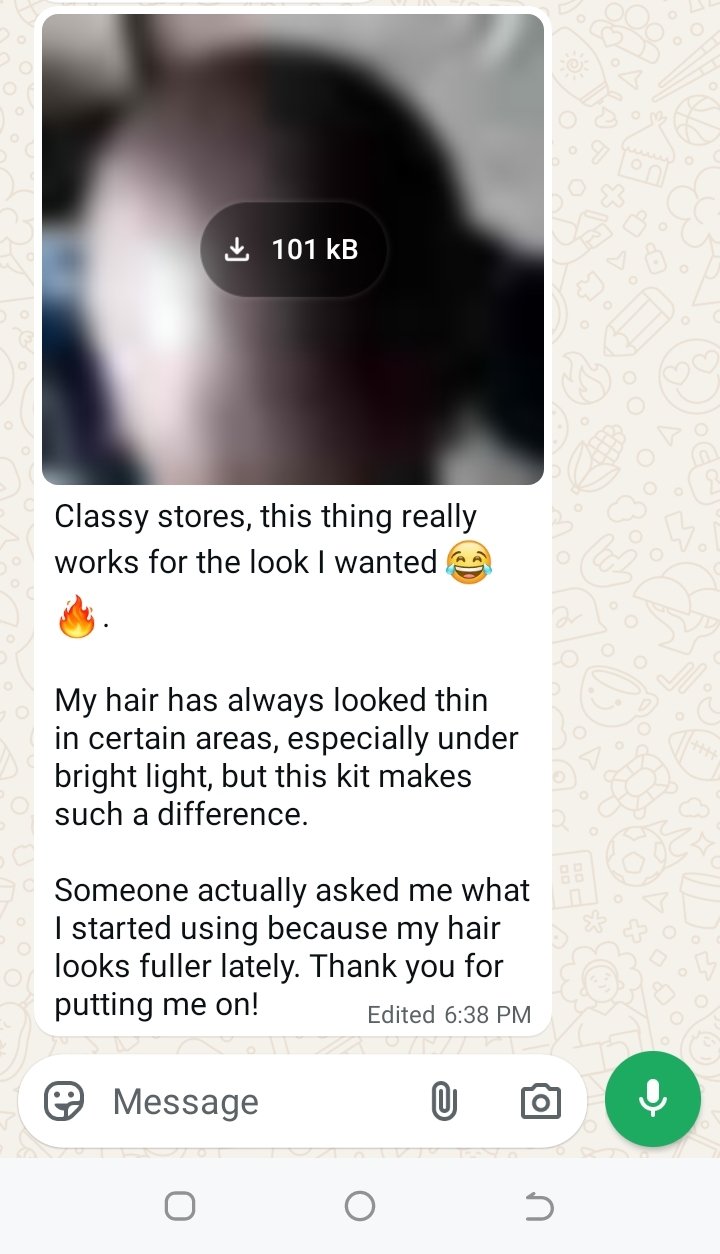 Happy customer
